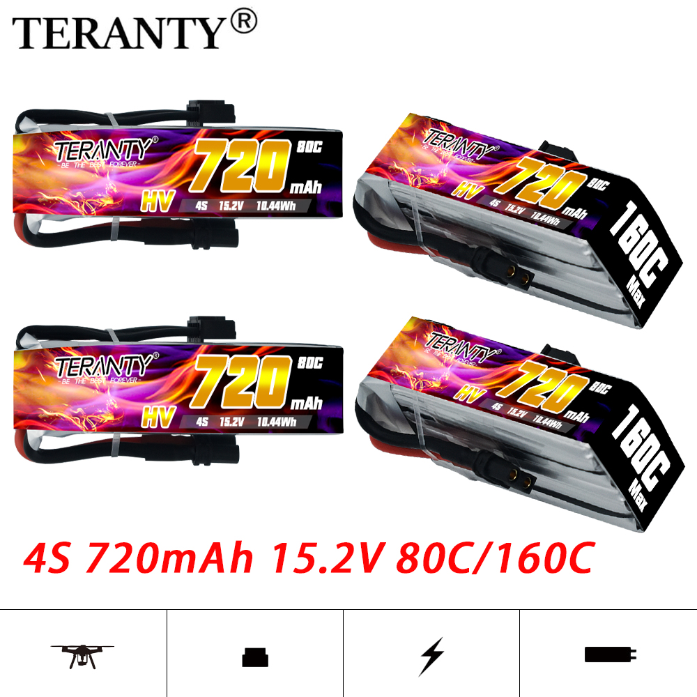 Drone Racing Frame - TERANTY 720mAh 4S 15.2V HV Lipo