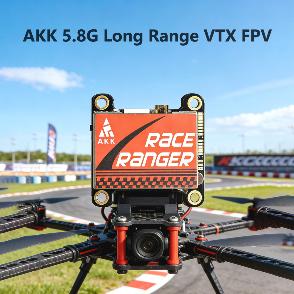 AKK 5.8G Long Range VTX FPV Tr - Drone Racing Transmitter ulasan dan harga
