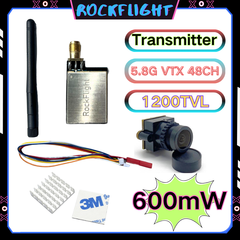5.8GHz 48CH launcher 600mW Vid - Drone Racing Receiver ulasan dan harga
