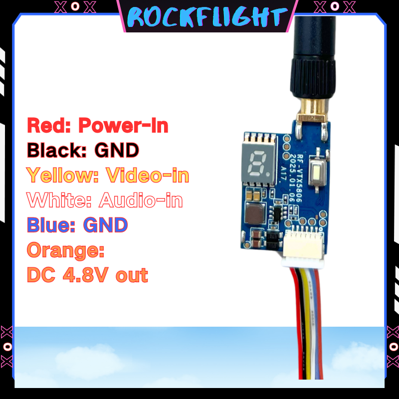5.8GHz 48CH launcher 600mW Vid - Drone Racing Receiver ulasan dan harga