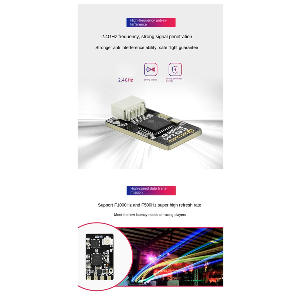 A56G-SEQURE ELRS 2.4GHz Single - Drone Racing Charger ulasan dan harga