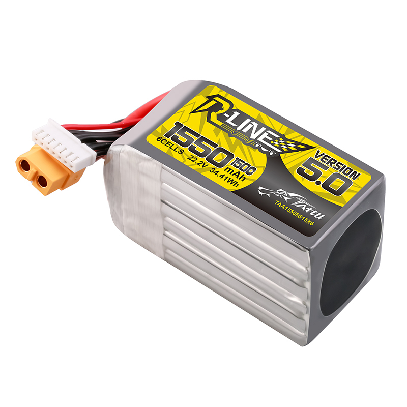 TATTU-R-LINE 5.0 22.2V 1550mAh - Drone Racing Battery ulasan dan harga