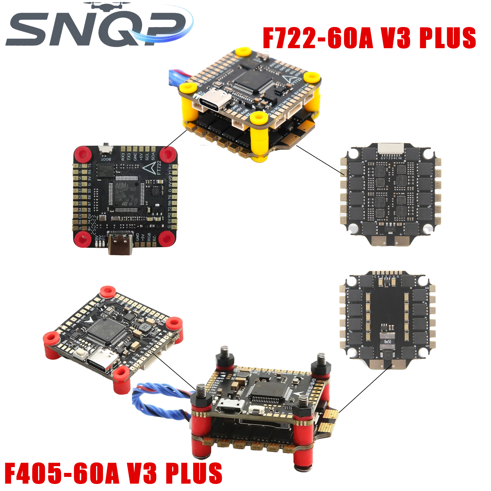 F405/F722 Triple Flight Contro - Drone Racing Flight Controller ulasan dan harga