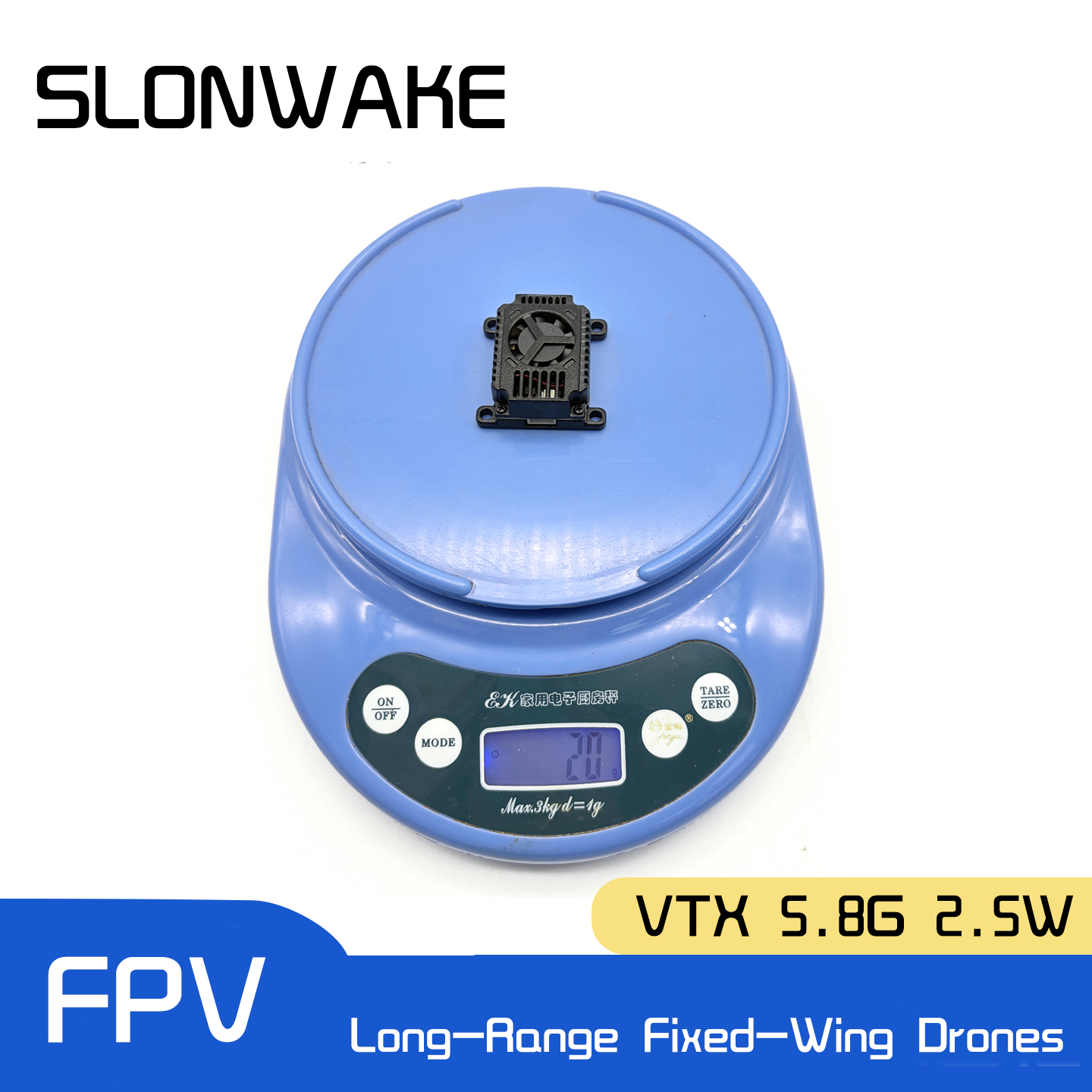 SLONWAKE 5.8G 48CH FPV Transmi - Drone Racing Receiver ulasan dan harga