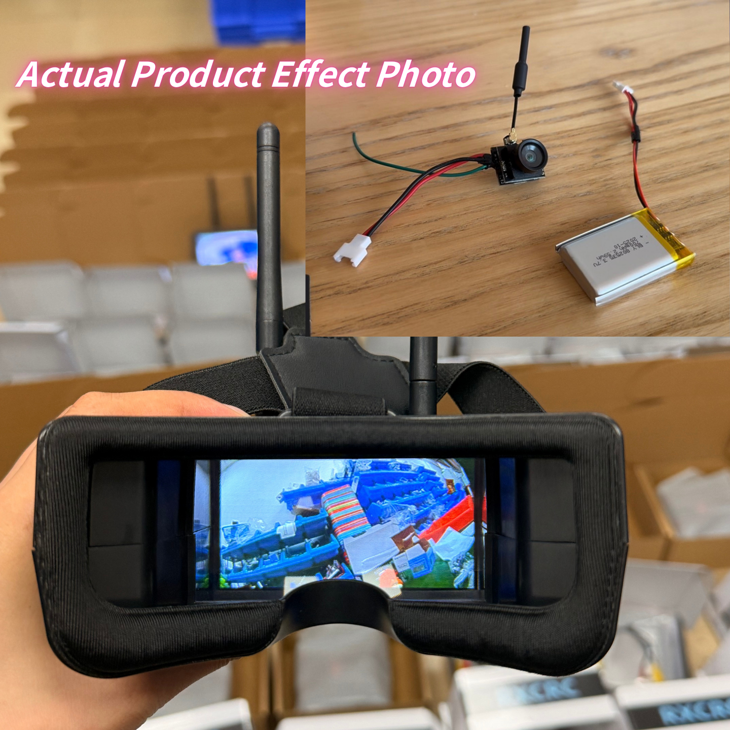 SLONWAKE 5.8G Analog VTX Trans - Drone Racing Camera ulasan dan harga