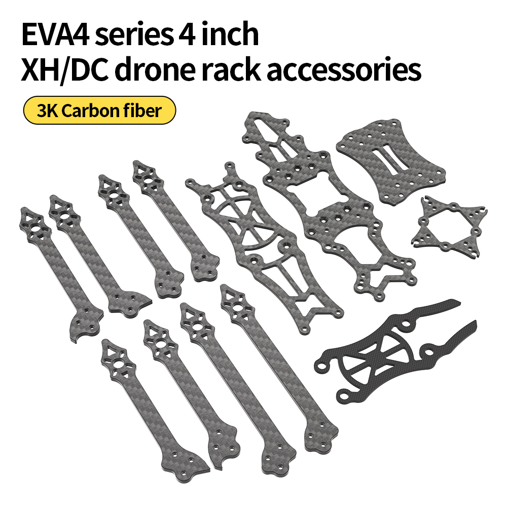 EVA4 Parts FPV Racing  Drone A - Drone Racing Frame ulasan dan harga